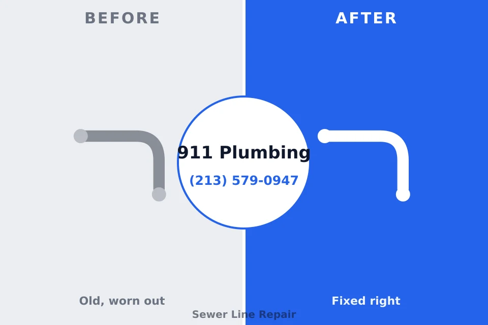 Before and after: plumbing company Hayden, AL